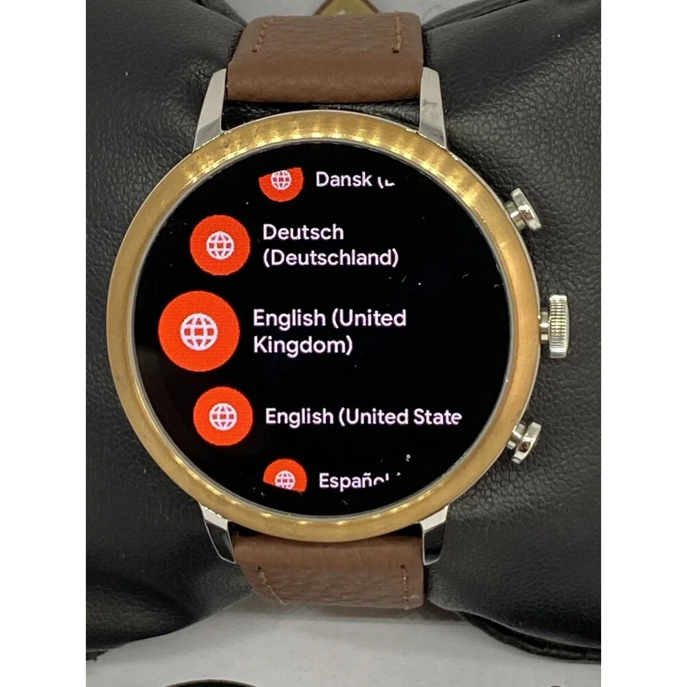 Fossil Gen 4 Authentic Digital Dial Smart Watch Custom Band FTW6016 DC908
